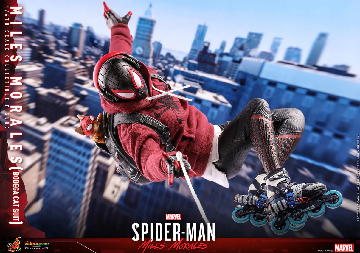 MILES MORALES (BODEGA CAT SUIT) SIXTH SCALE FIGURE - Image 4