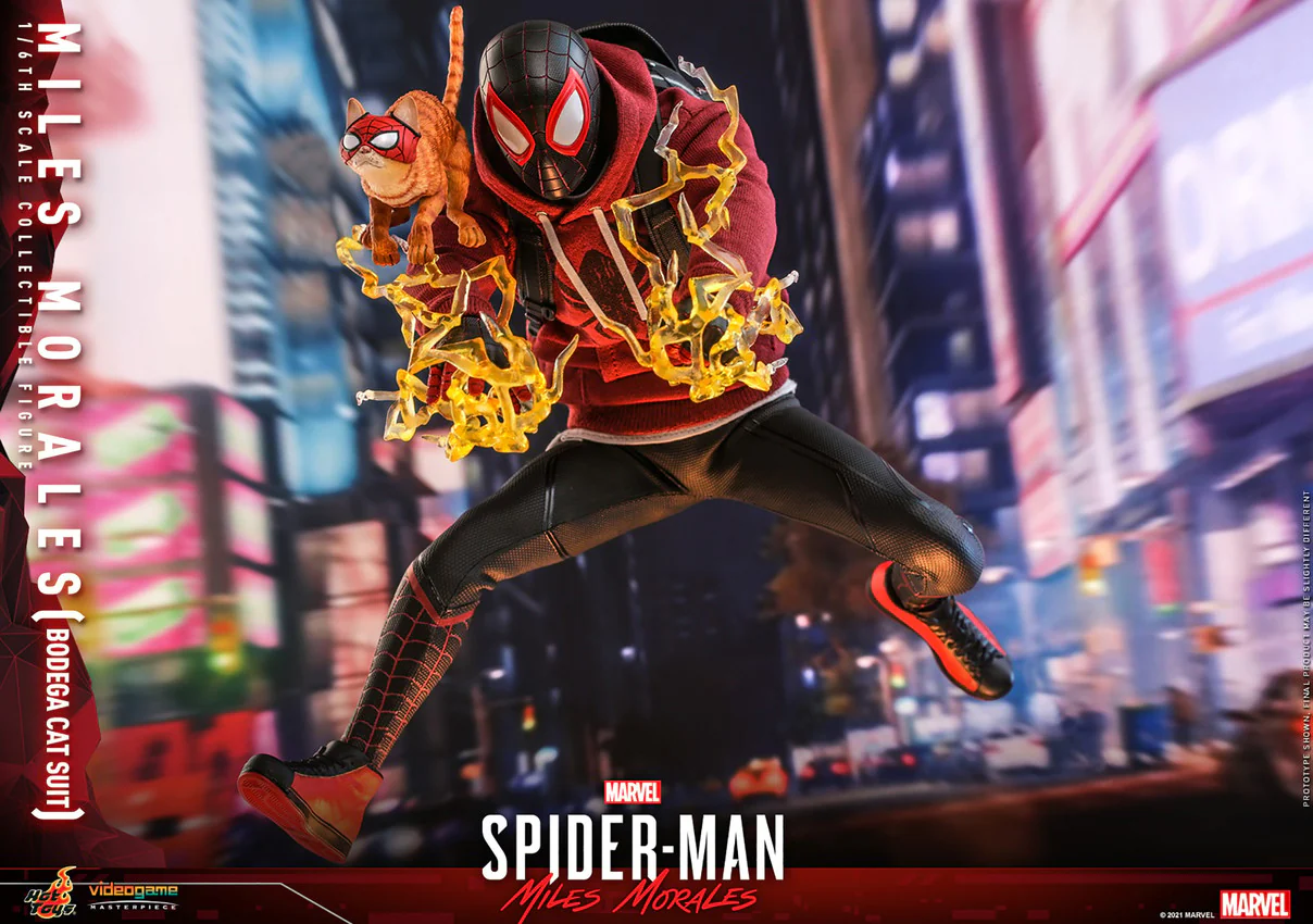 MILES MORALES (BODEGA CAT SUIT) SIXTH SCALE FIGURE - Image 5