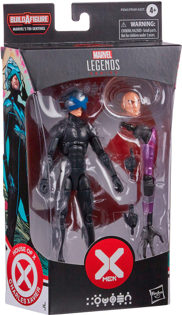 Marvel Legends X-Men 6 Inch Action Figure BAF Tri-Sentinel - Charles Xavier - Image 3