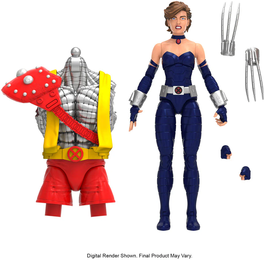 Marvel Legends X-Men 6 Inch Action Figure BAF Colossus - Shadowcat - Image 2