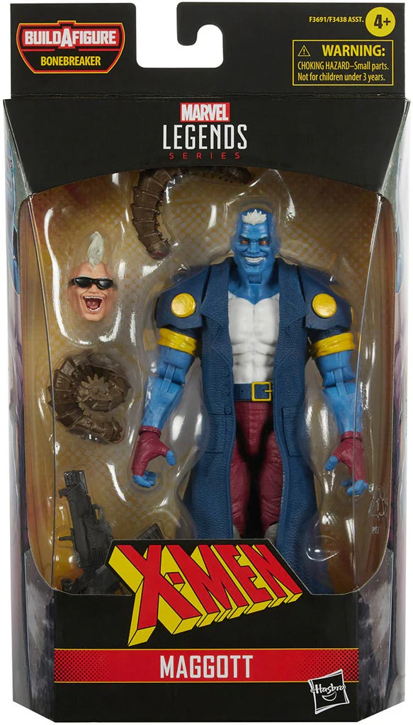Marvel Legends X-Men 6 Inch Action Figure BAF Bonebreaker - Maggott - Image 2