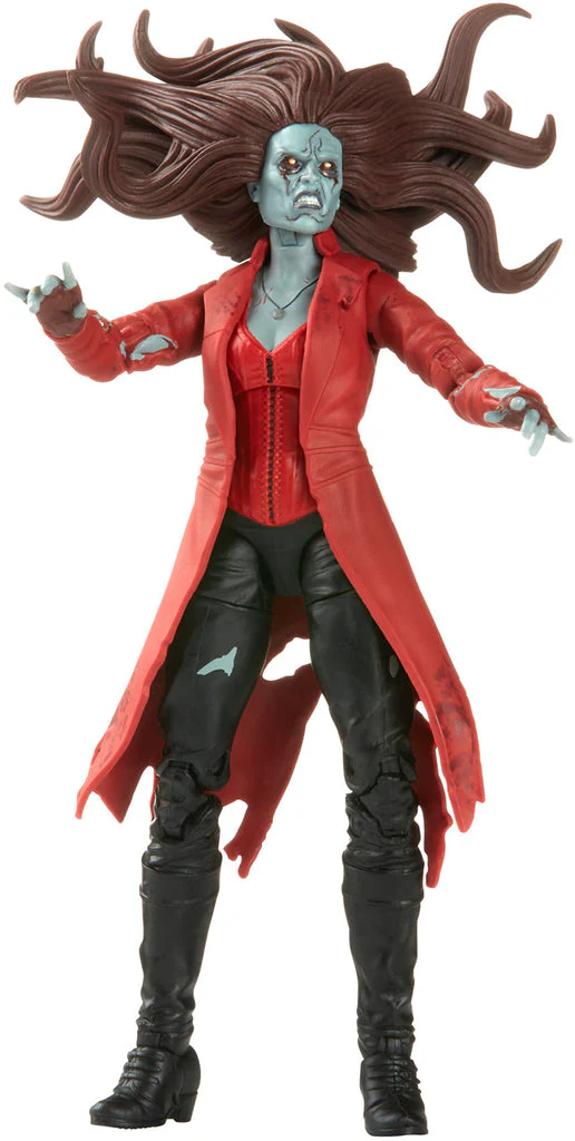 Marvel Legends Disney+ 6 Inch Action Figure BAF Khonshu - Zombie Scarlet Witch - Image 2