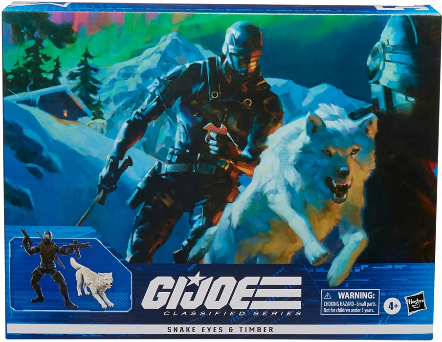 G.I. Joe Classified 6 Inch Action Figure Box Set - Snake Eyes & Timber V2 - Image 2