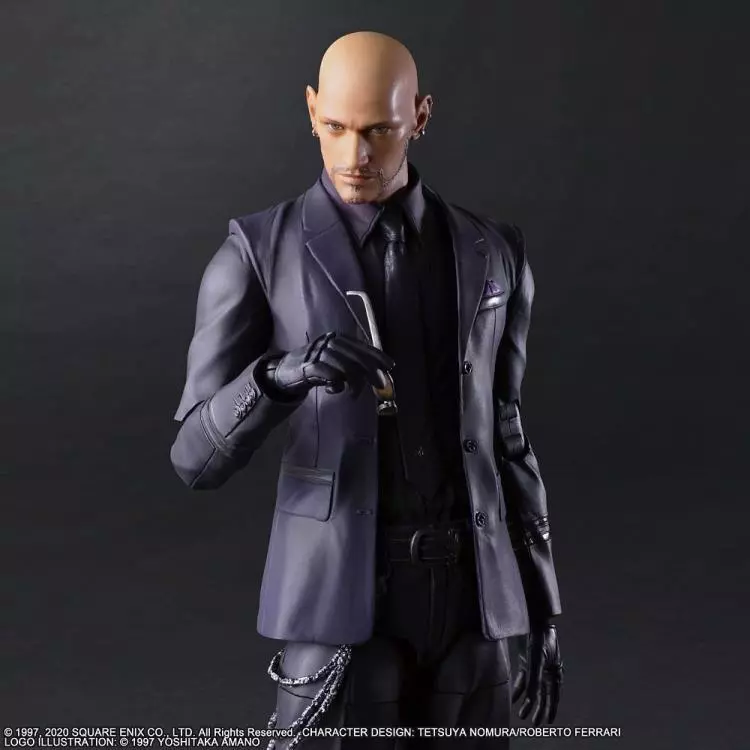 Final Fantasy VII Remake Play Arts Kai 10 Inch Action Figure - Rude - Image 4