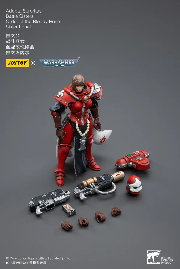 Adeptus Sororitas Order of the Bloody Rose Battle Sisters Sister Lonell - Image 4