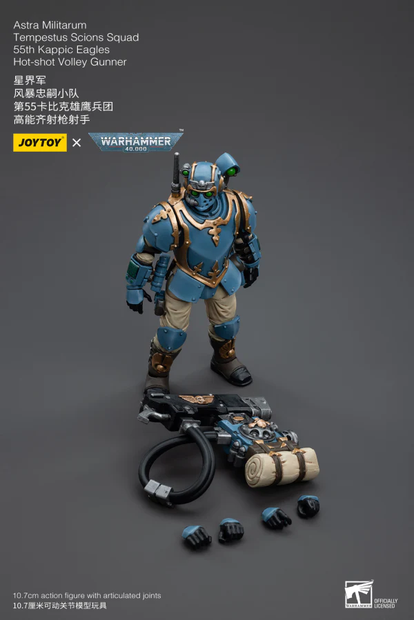 Astra Militarium 55th Kappic Eagles Tempestus Scion Hot Shot Volley Gunner - Image 4