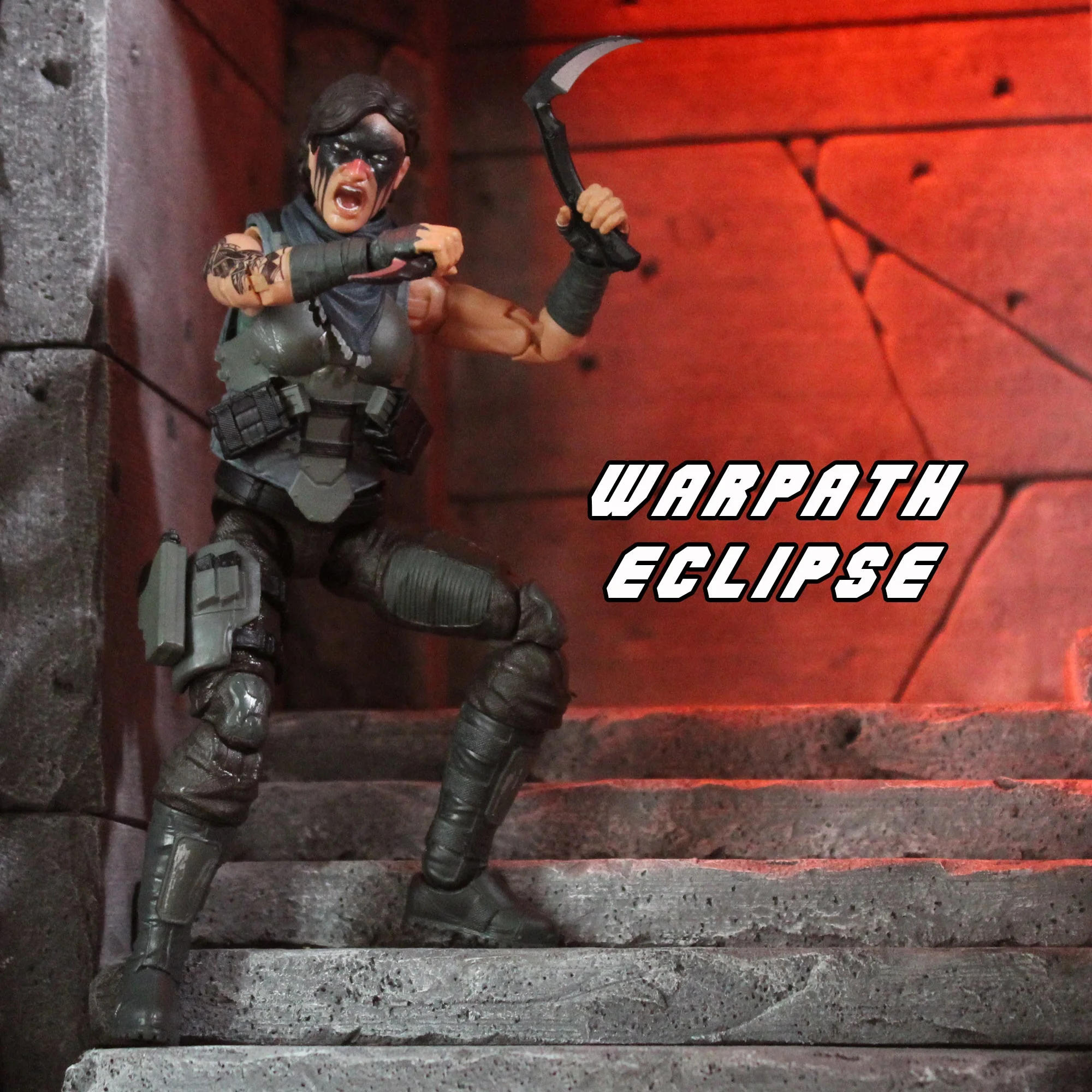 Warpath Eclipse | Action Force Series 5 | Valaverse 1:12 Scale Figure