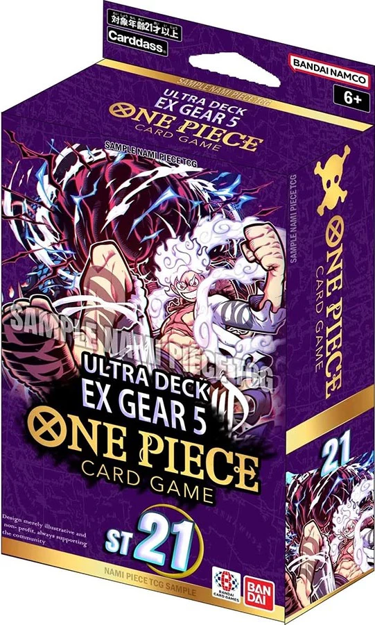 ONE PIECE CG ST21 STARTER DECK EX GEAR5 (ST-21)