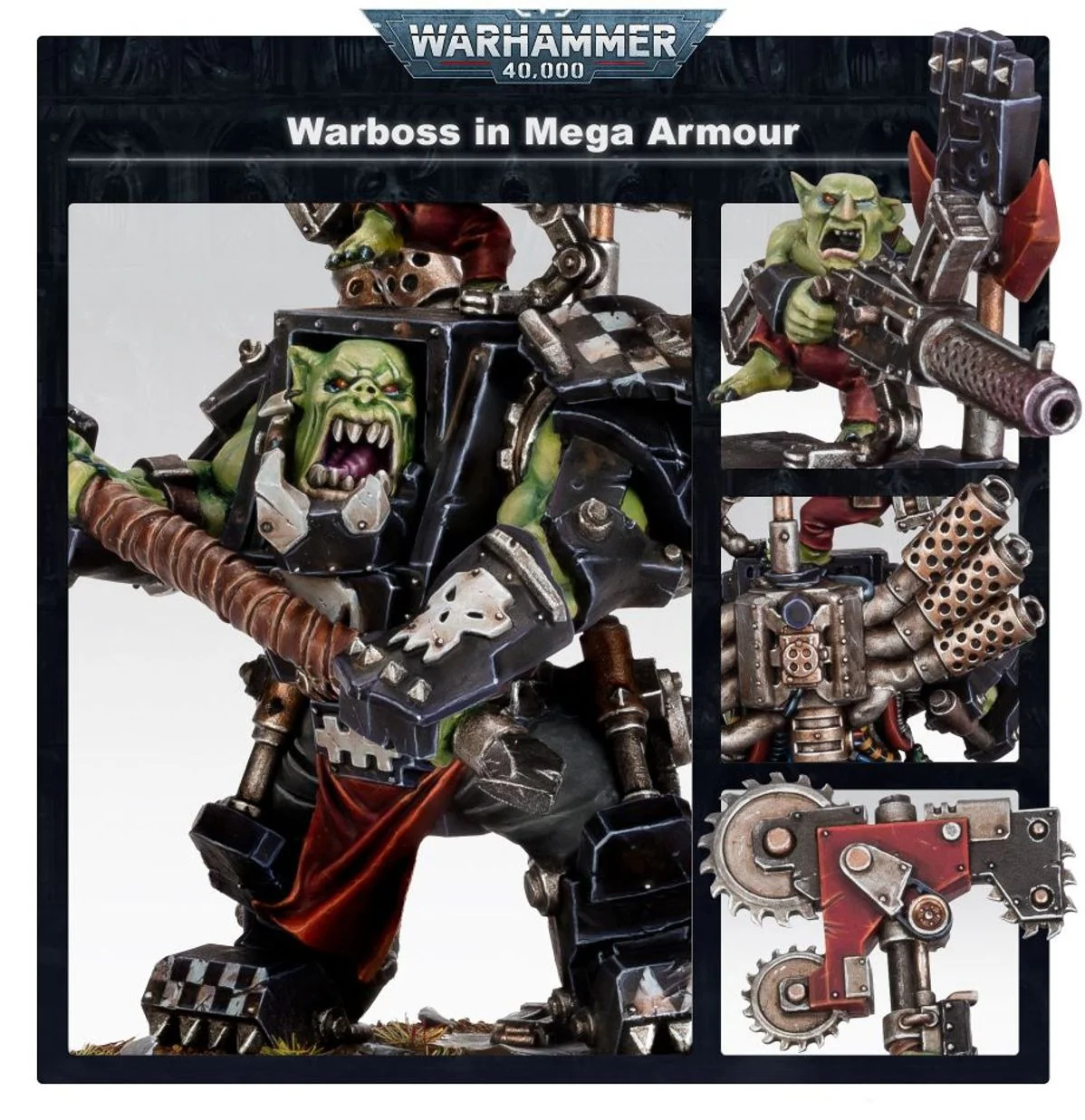 Warboss in Mega Armour | Orks | Warhammer 40,000 - Image 2