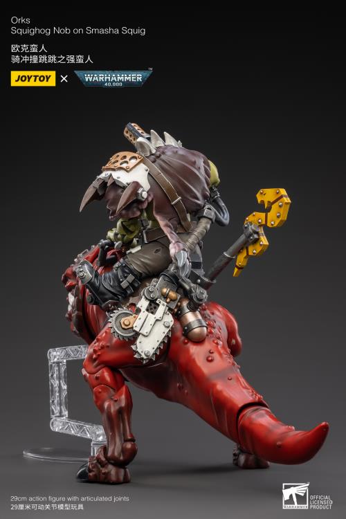 Orks Squighog Nob On Smasha Squig 1/18 Scale Figure Set (Warhammer 40k) - Image 10