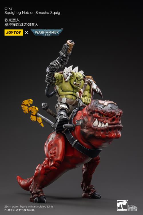 Orks Squighog Nob On Smasha Squig 1/18 Scale Figure Set (Warhammer 40k) - Image 14