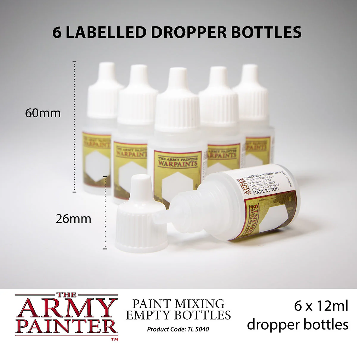 Paint Mixing Empty Bottles (Army Painter) - Image 2