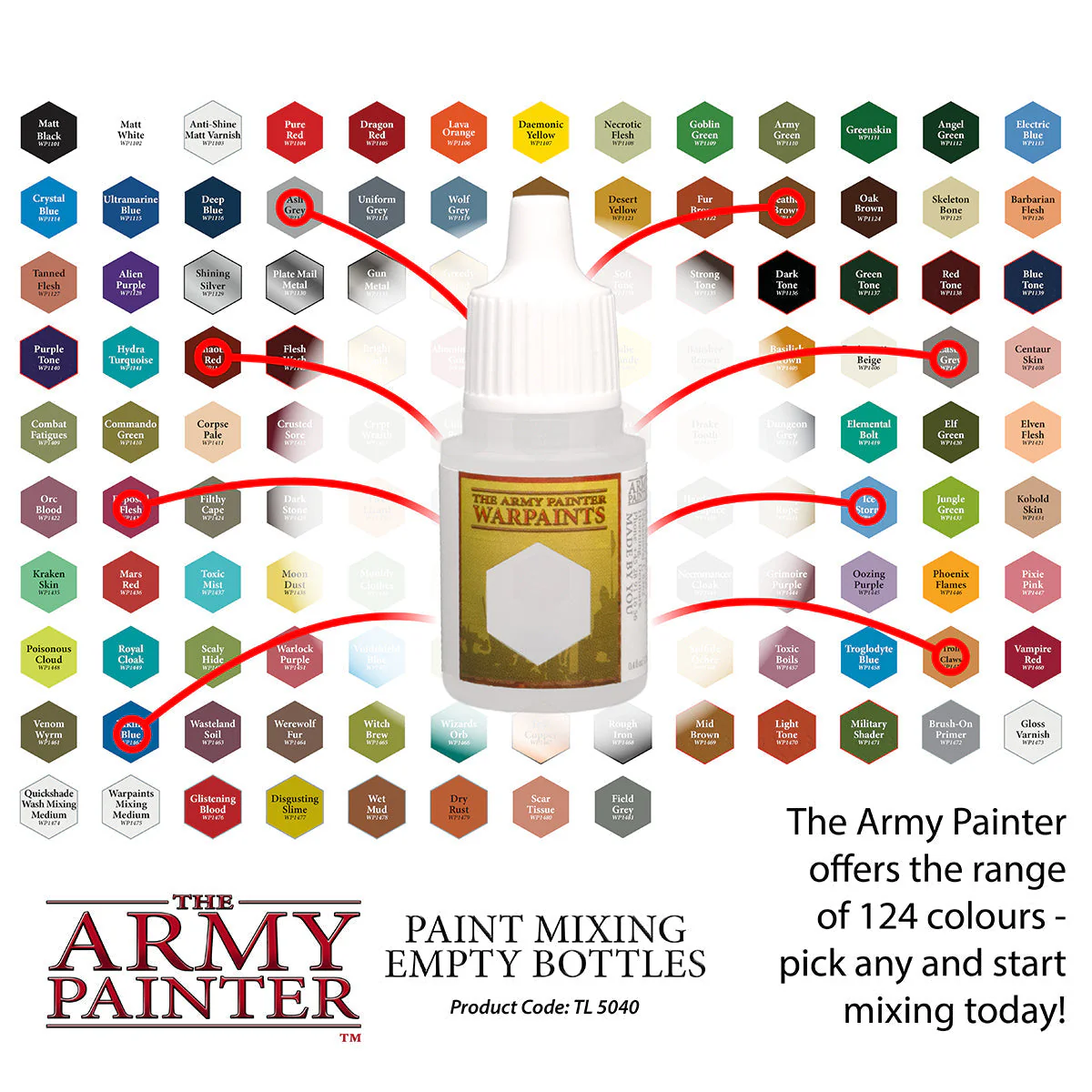 Paint Mixing Empty Bottles (Army Painter) - Image 6