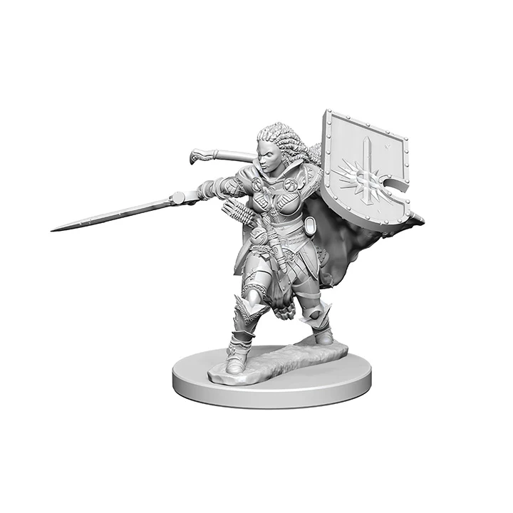 Pathfinder Deep Cuts: Human Female Paladin