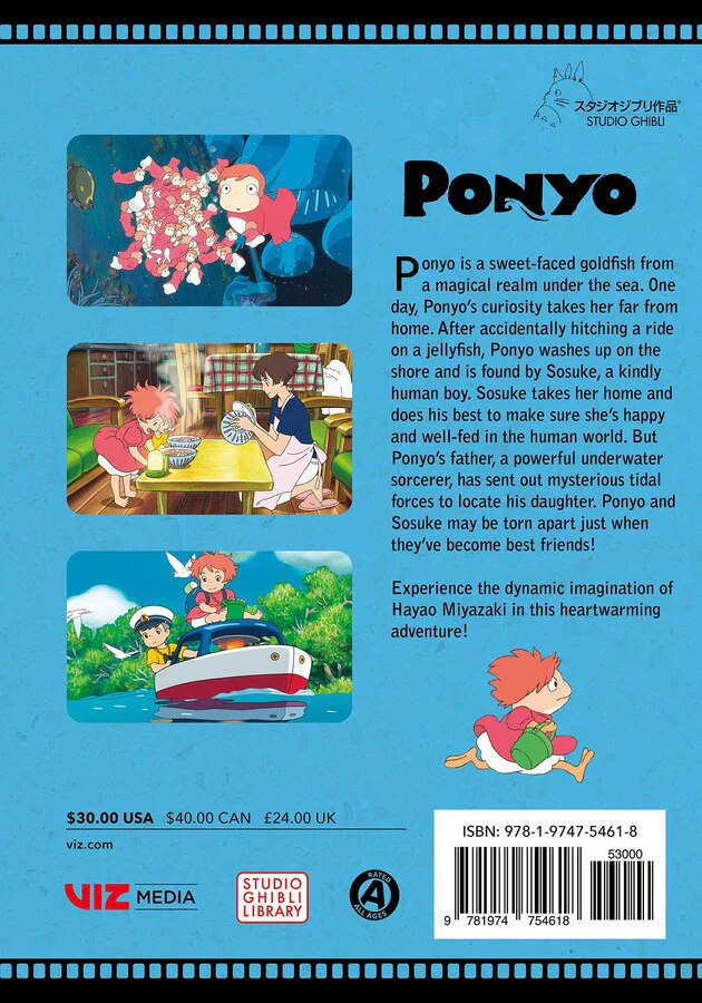 PONYO FILM COMIC ALL-IN-ONE EDITION HARDCOVER - Image 2