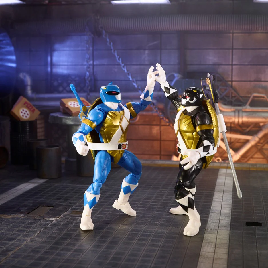 Power Rangers X TMNT Lightning Collection Morphed Donatello & Morphed Leonardo - Image 7