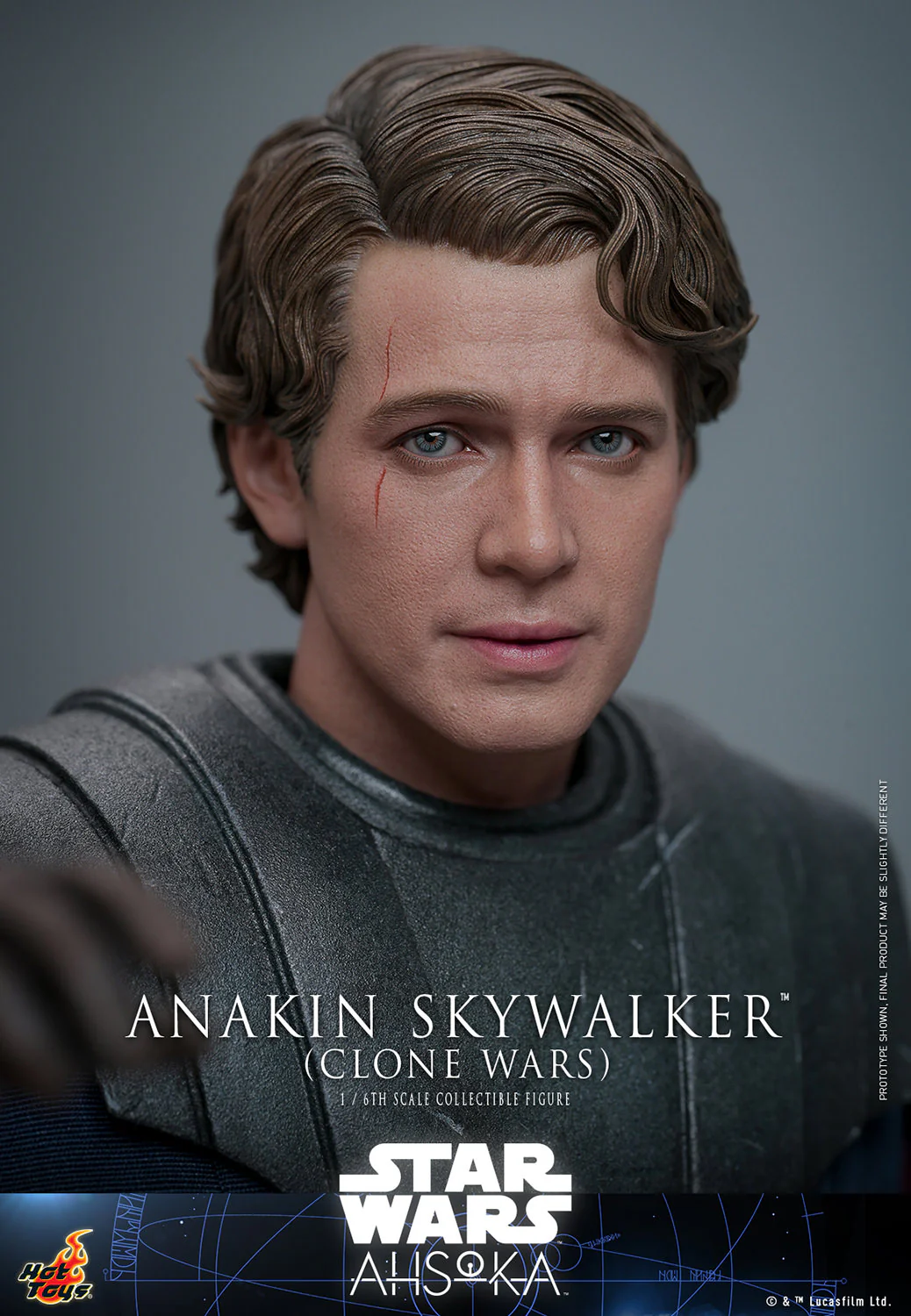 Anakin Skywalker (Clone Wars) Hot Toys Sixth Scale Figure - Image 6
