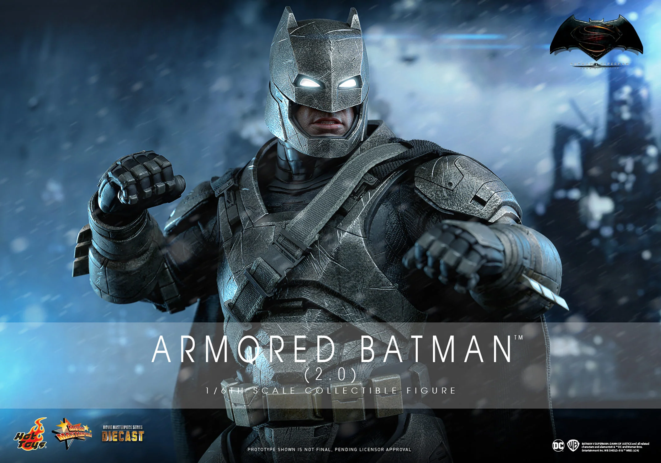 [PRE-ORDER] Armored Batman (2.0) Collector Edition Hot Toys Sixth Scale Figure