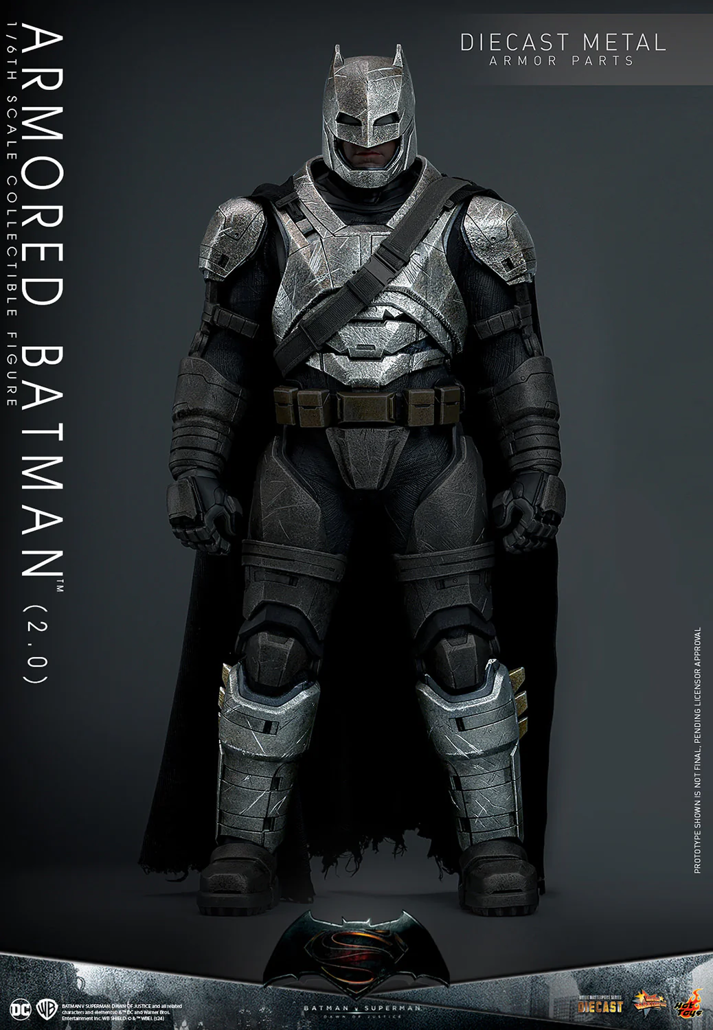 [PRE-ORDER] Armored Batman (2.0) Collector Edition Hot Toys Sixth Scale Figure - Image 10