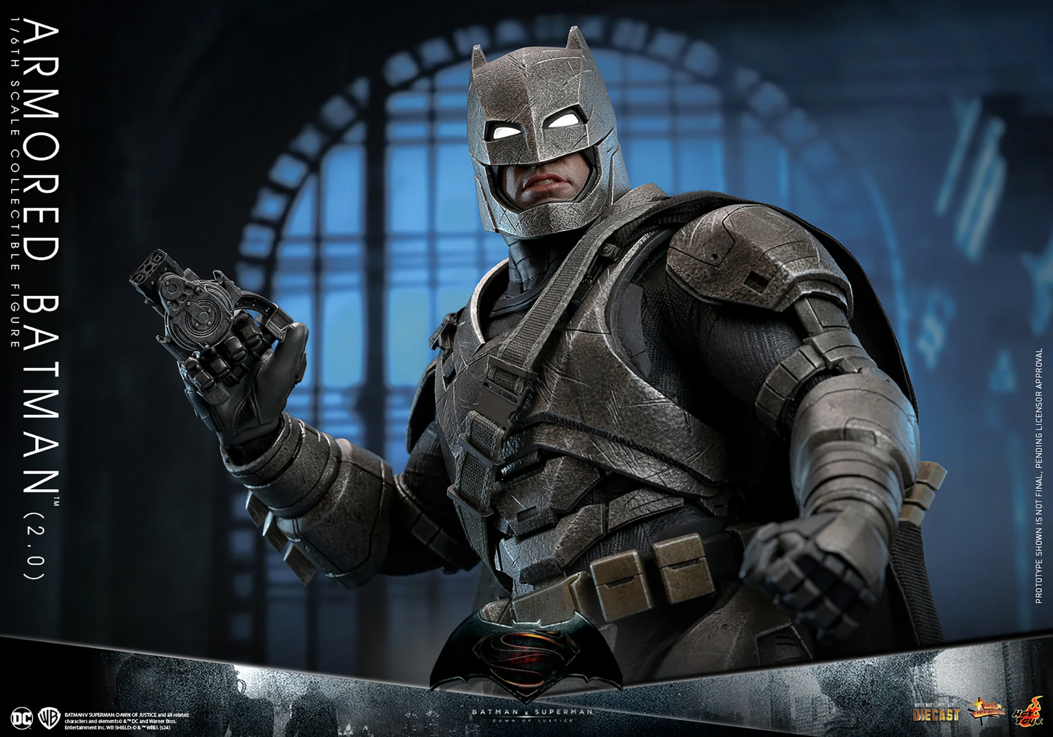 [PRE-ORDER] Armored Batman (2.0) Collector Edition Hot Toys Sixth Scale Figure - Image 15