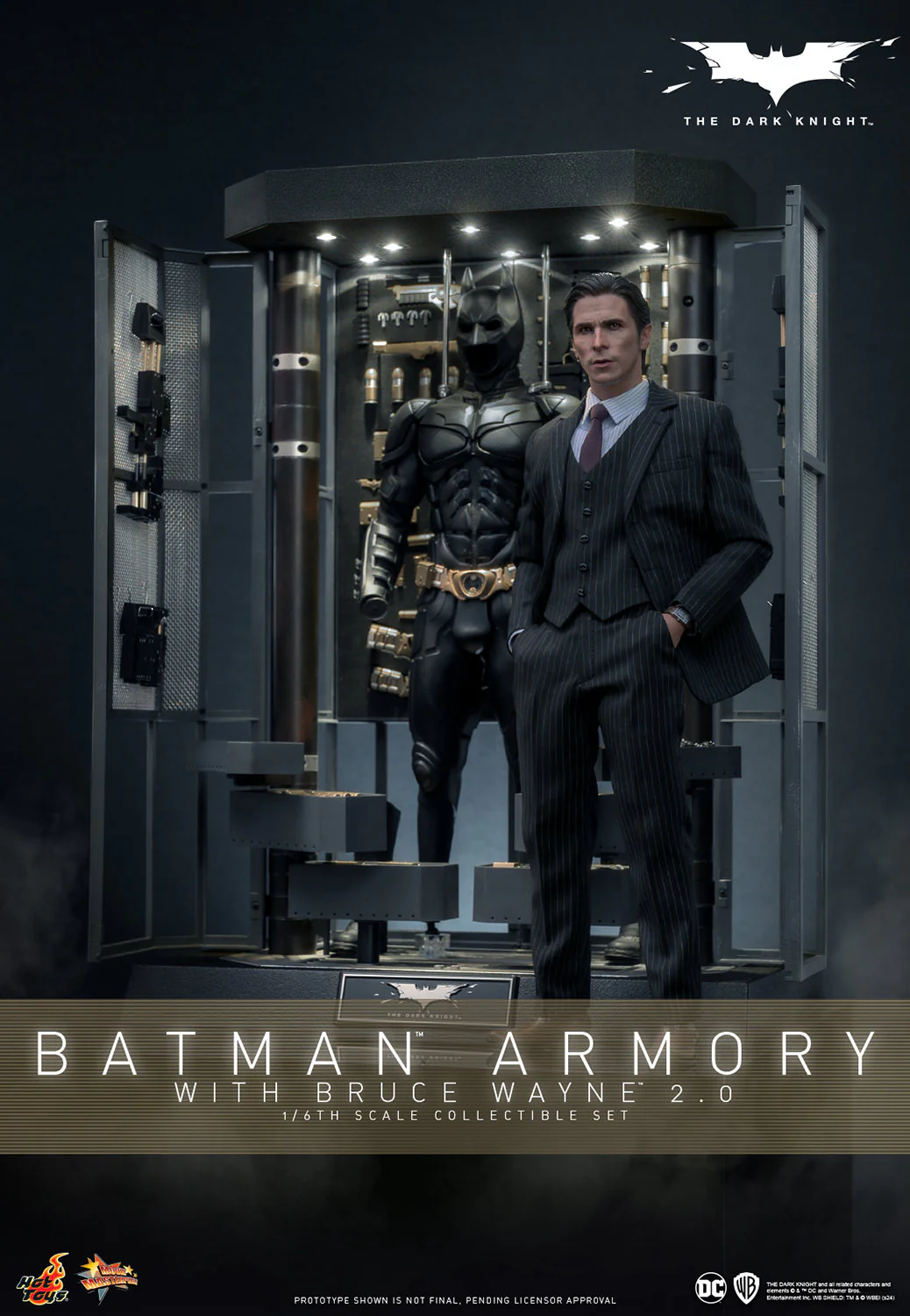 BATMAN ARMORY WITH BRUCE WAYNE (2.0) SIXTH SCALE FIGURE SET