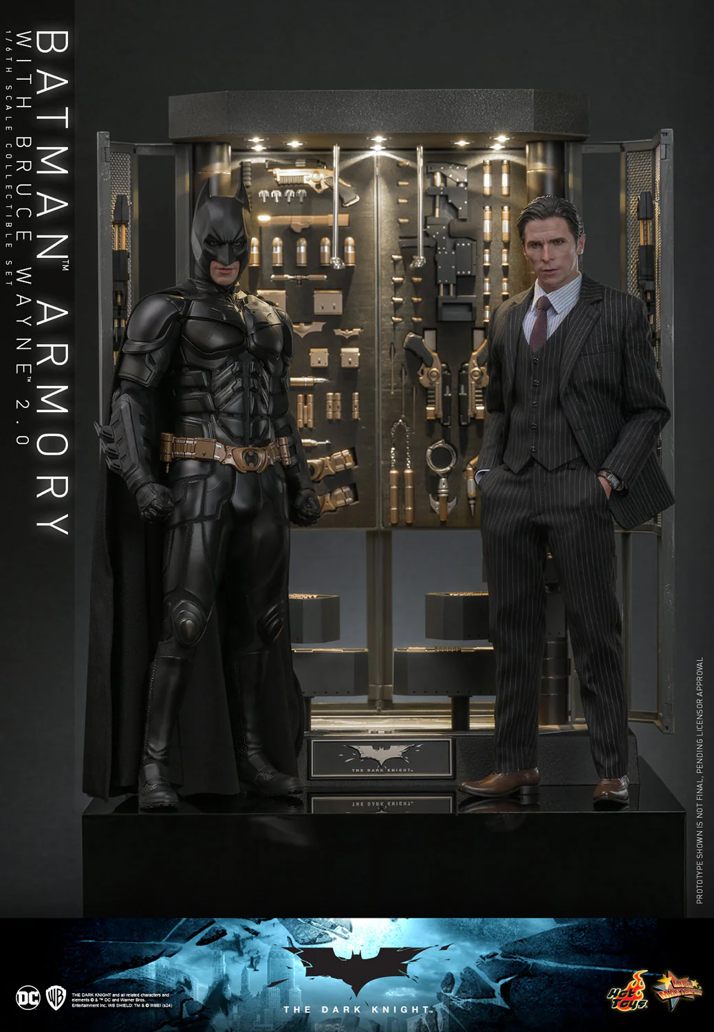 BATMAN ARMORY WITH BRUCE WAYNE (2.0) SIXTH SCALE FIGURE SET - Image 2