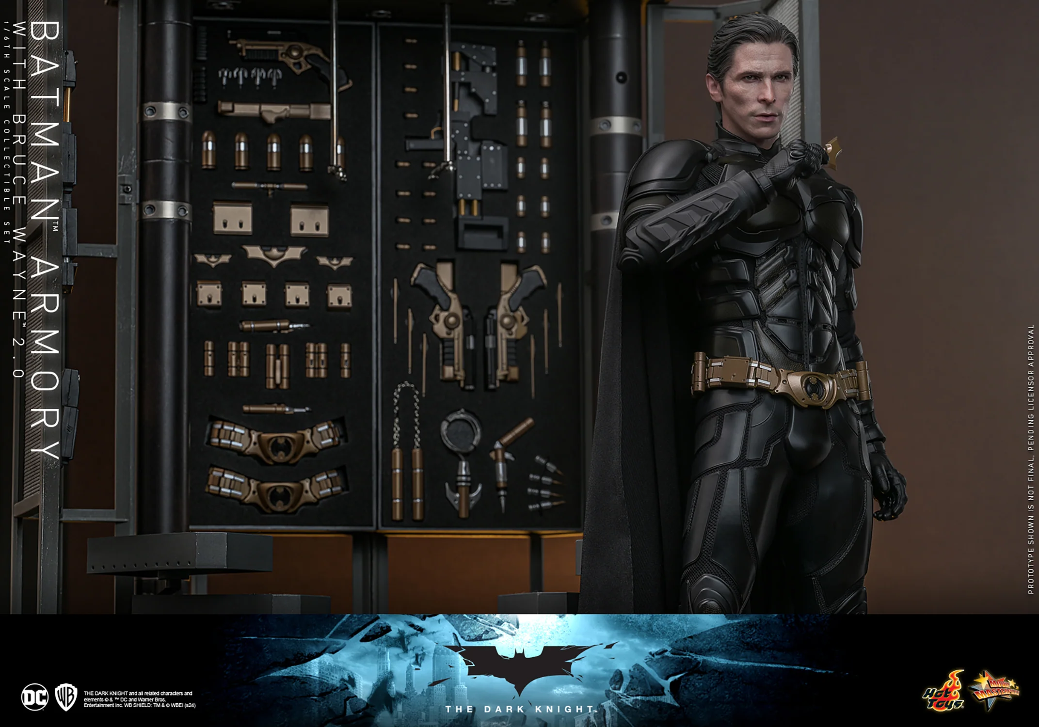 BATMAN ARMORY WITH BRUCE WAYNE (2.0) SIXTH SCALE FIGURE SET - Image 20