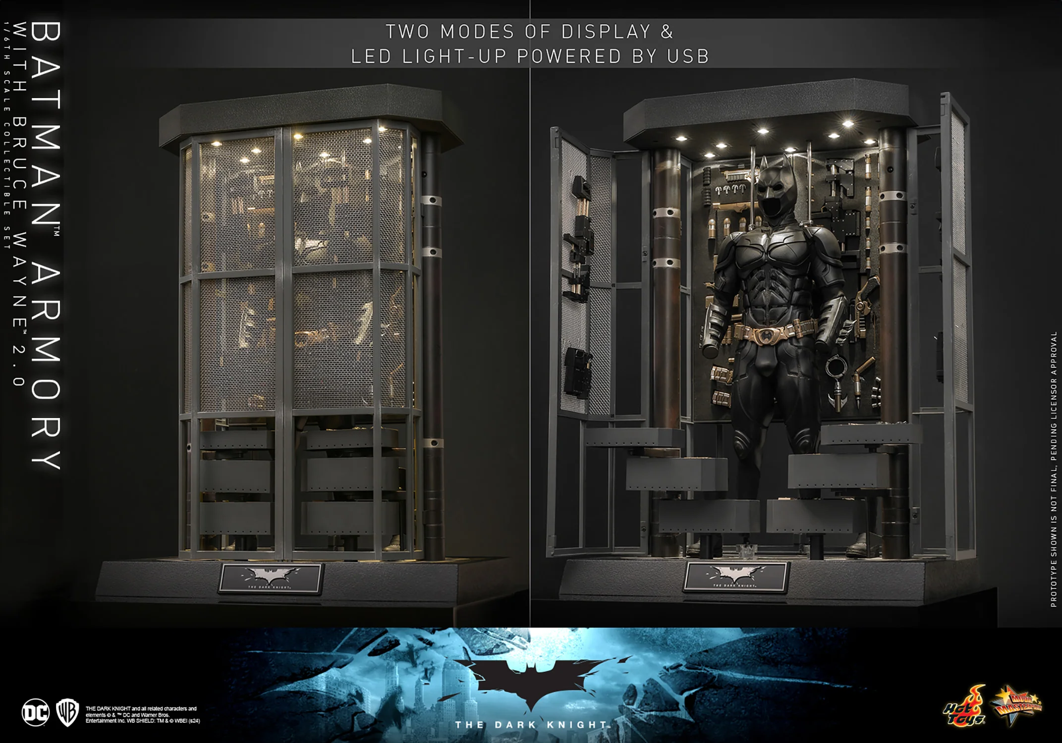 BATMAN ARMORY WITH BRUCE WAYNE (2.0) SIXTH SCALE FIGURE SET - Image 23