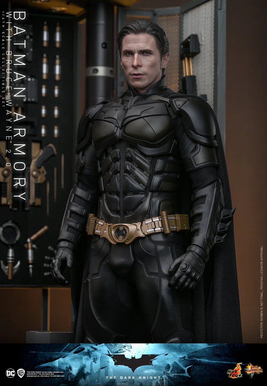 BATMAN ARMORY WITH BRUCE WAYNE (2.0) SIXTH SCALE FIGURE SET - Image 4