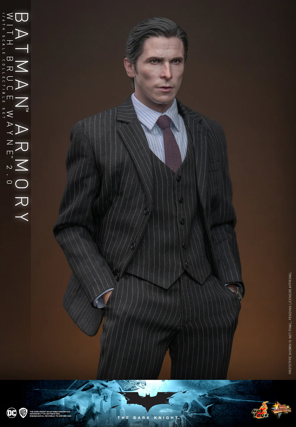 BATMAN ARMORY WITH BRUCE WAYNE (2.0) SIXTH SCALE FIGURE SET - Image 6