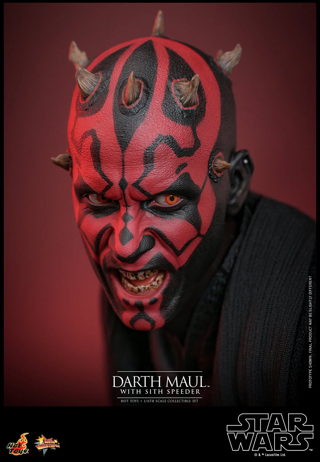 Darth Maul with Sith Speeder Sixth Scale Figure Set - Image 10