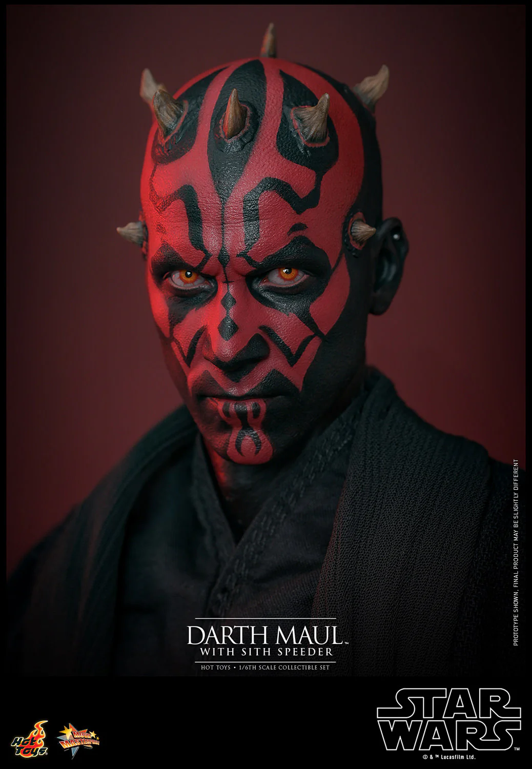 Darth Maul with Sith Speeder Sixth Scale Figure Set - Image 11