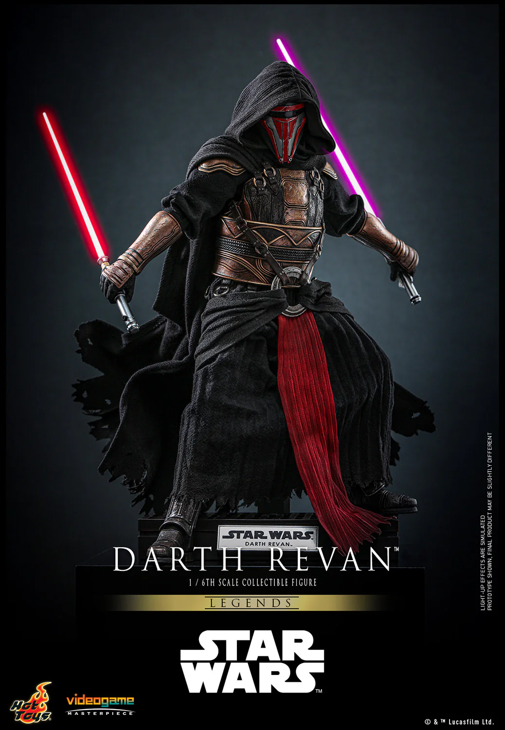 Darth Revan™ Sixth Scale Collectible Figure – Star Wars Legends (Hot Toys) | Heroes World - Image 5