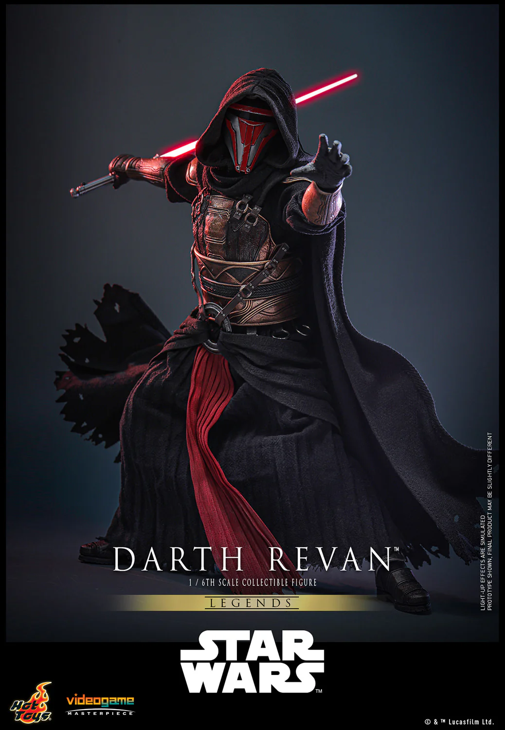 Darth Revan™ Sixth Scale Collectible Figure – Star Wars Legends (Hot Toys) | Heroes World - Image 8