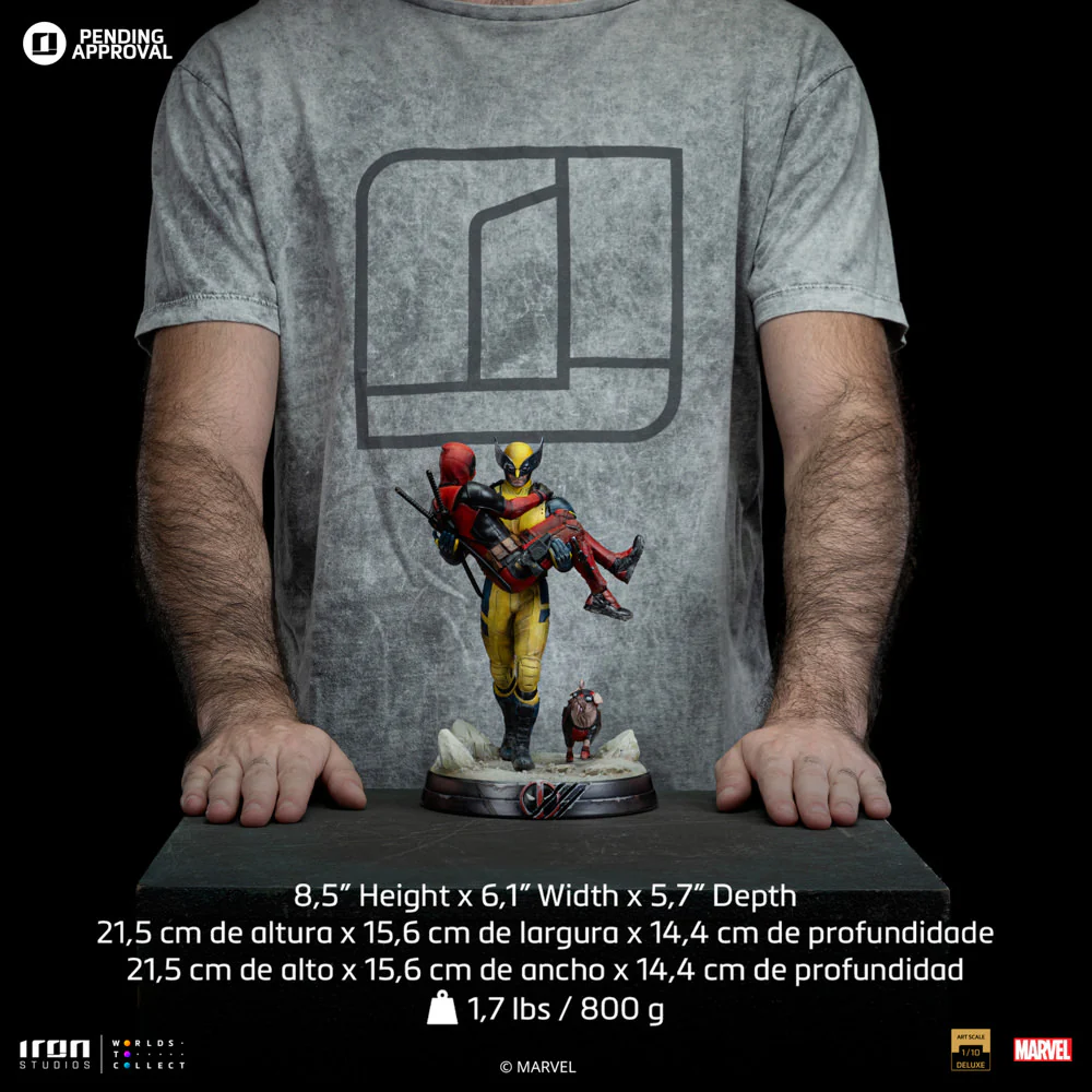 [PRE-ORDER] Deadpool & Wolverine Deluxe 1:10 Scale Statue - Image 4