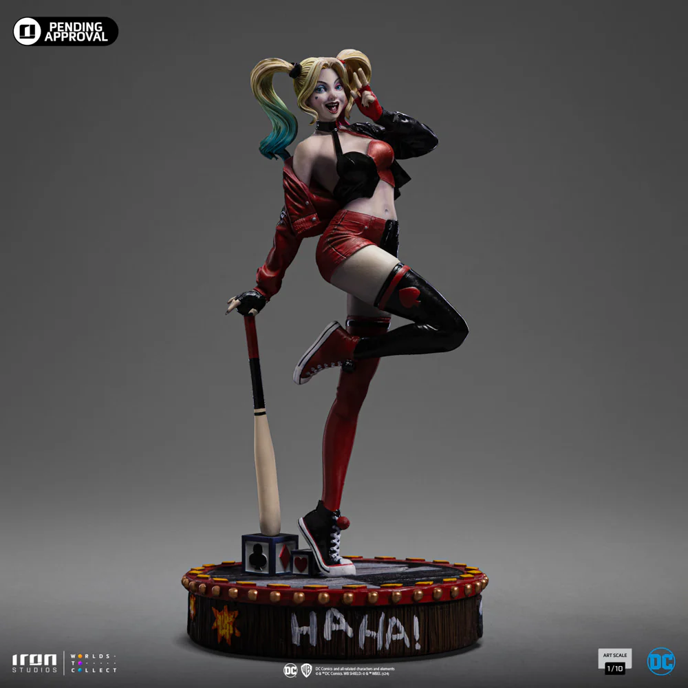[PRE-ORDER]  Harley Quinn (Gotham City Sirens) 1:10 Scale Statue - Image 7