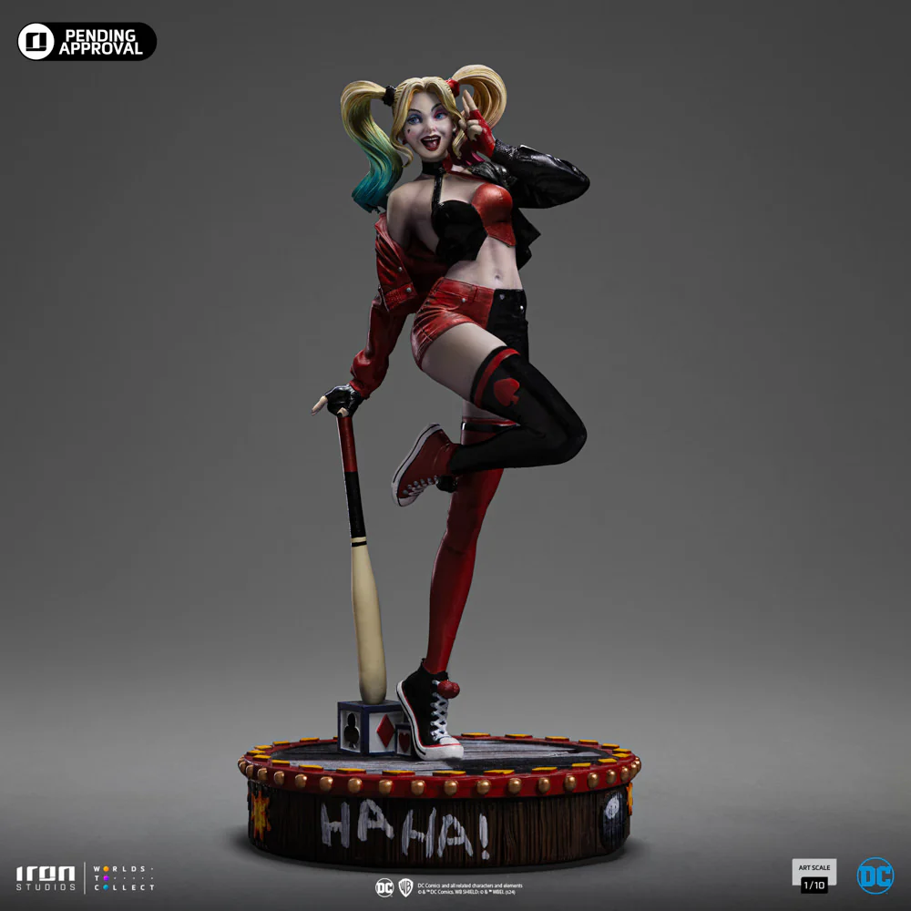 [PRE-ORDER]  Harley Quinn (Gotham City Sirens) 1:10 Scale Statue - Image 8