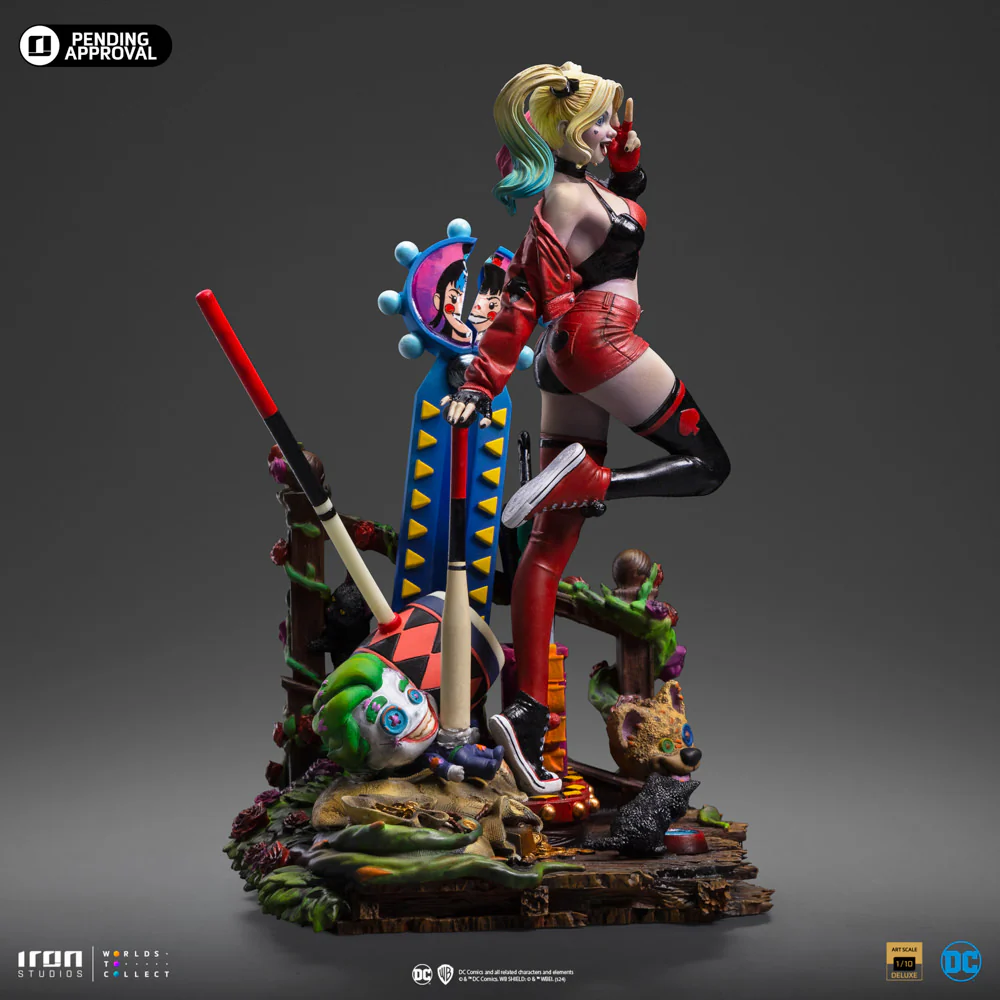 [PRE-ORDER] Harley Quinn (Gotham City Sirens) Deluxe 1:10 Scale Statue - Image 7