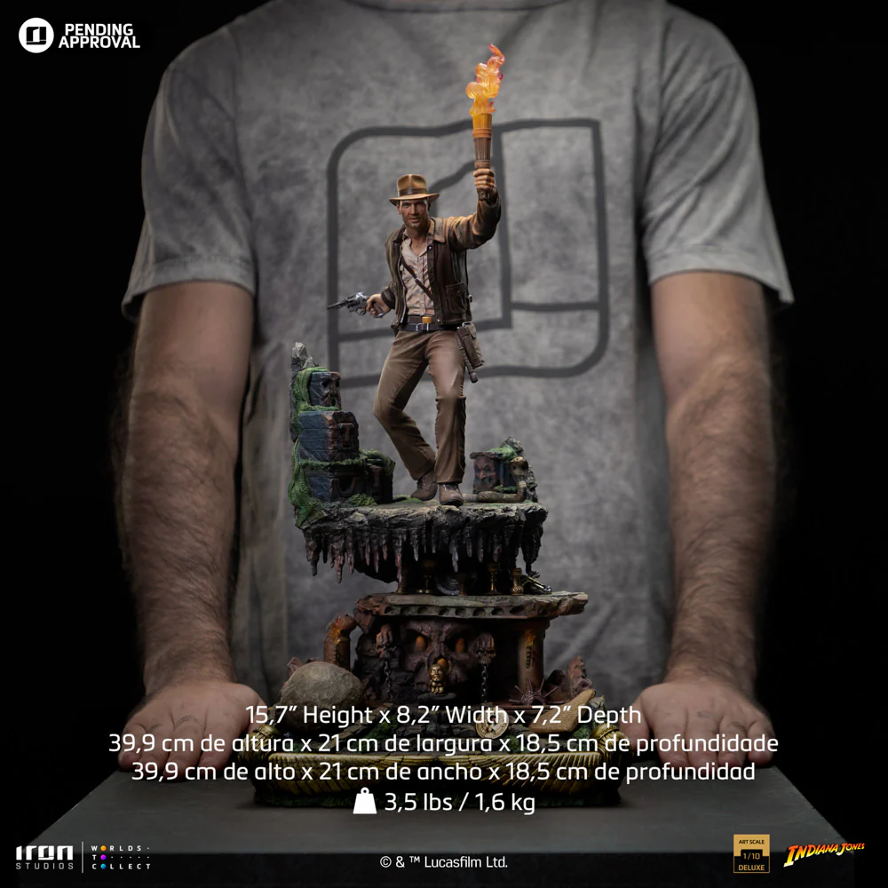 [PRE-ORDER] Indiana Jones Deluxe 1:10 Scale Statue - Image 4
