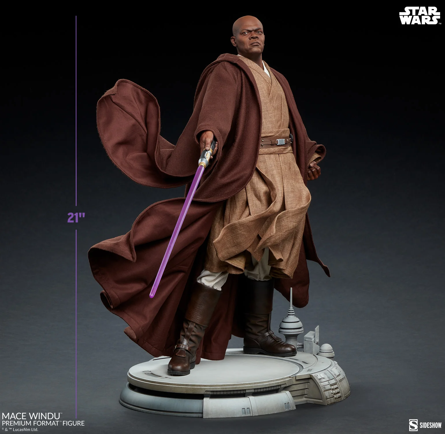 [PRE-ORDER] Mace Windu Premium Format™ Statue - Image 7