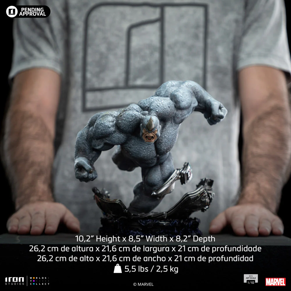 [PRE-ORDER] Rhino 1:10 Scale Statue - Image 4