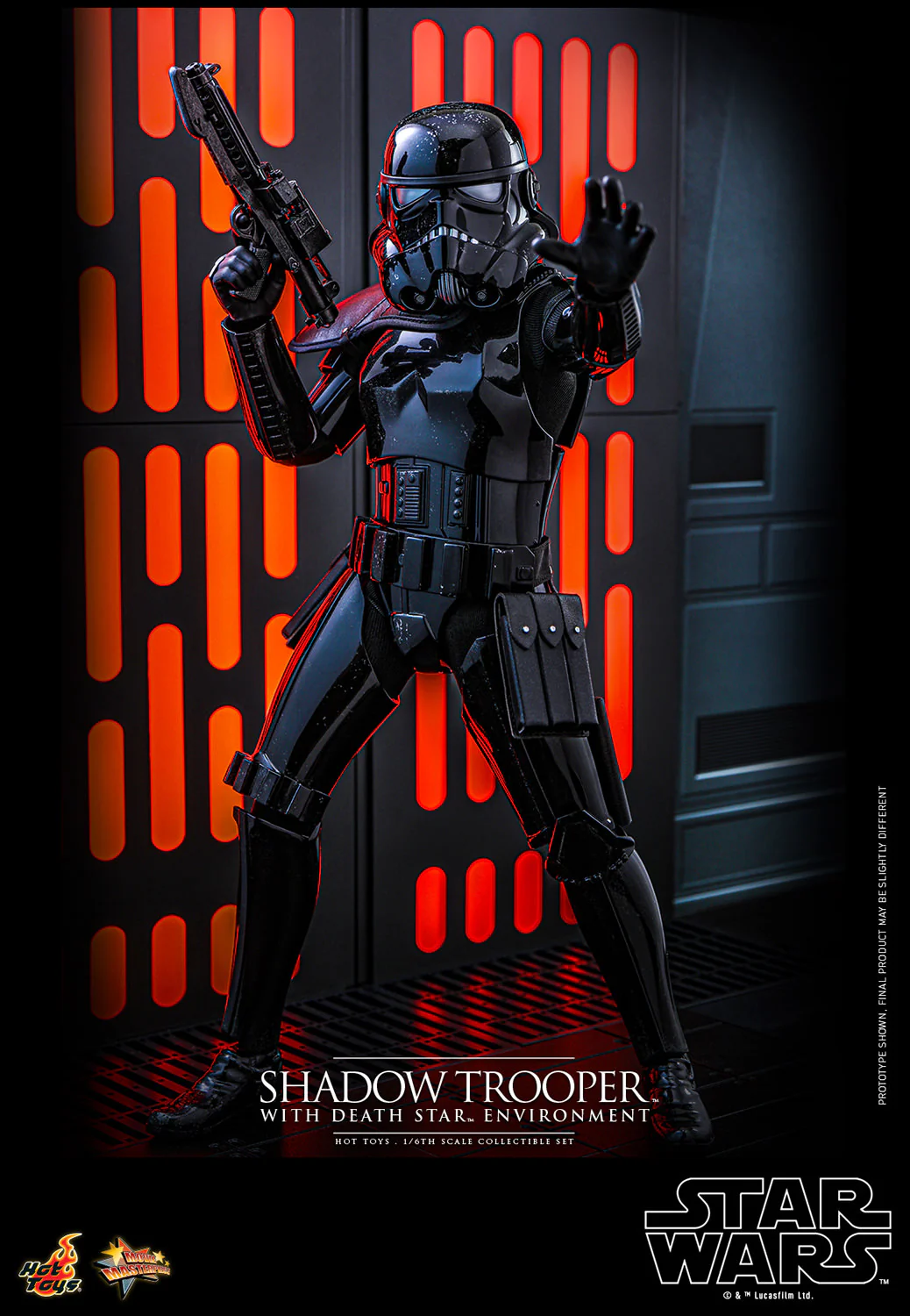 Shadow Trooper™ with Death Star Environment Sixth Scale Figure - Image 2