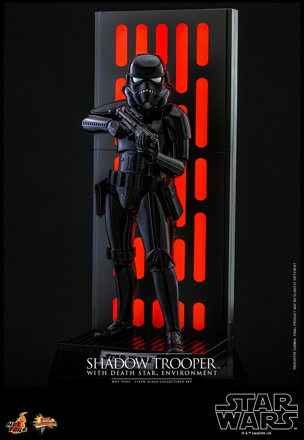 Shadow Trooper™ with Death Star Environment Sixth Scale Figure - Image 5