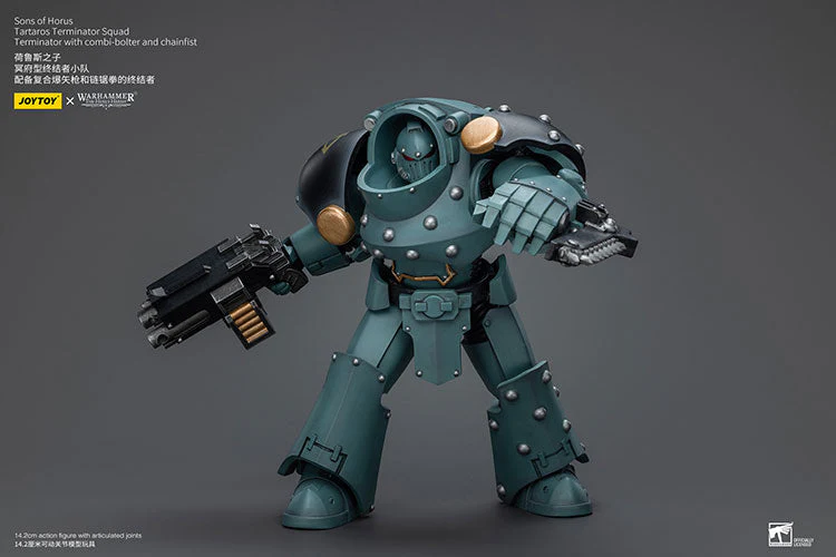 [PRE-ORDER] Sons of Horus Tartaros Terminator Squad Terminator with Combi-Bolter and Chainfist - Image 5