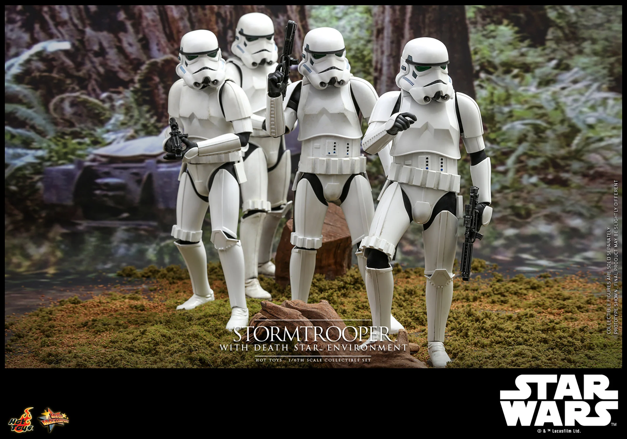 Stormtrooper with Death Star Environment Hot Toys Sixth Scale Figure - Image 9