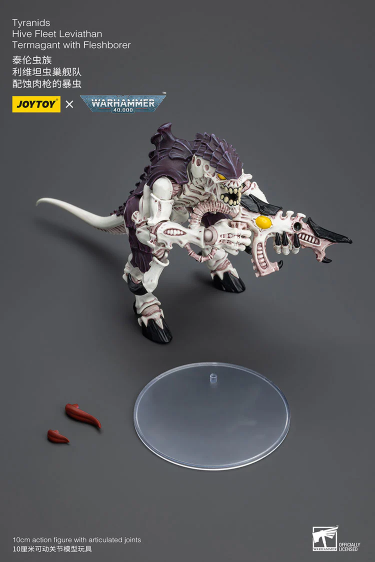 [PRE-ORDER] Tyranids Hive Fleet Leviathan Termagant with Fleshborer 3 Pack - Image 7