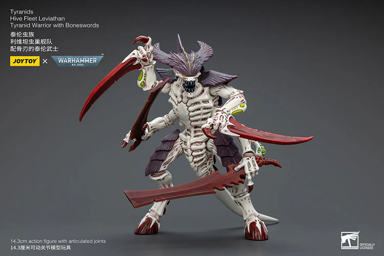 [PRE-ORDER] Tyranids Hive Fleet Leviathan Tyranid Warrior with Boneswordg