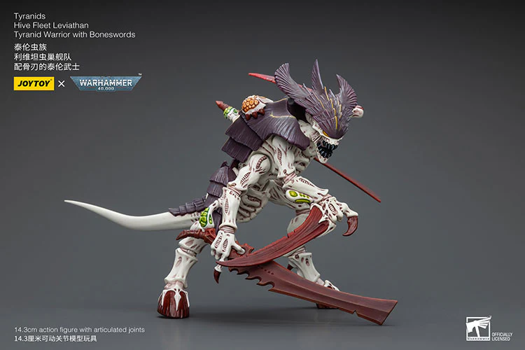 [PRE-ORDER] Tyranids Hive Fleet Leviathan Tyranid Warrior with Boneswordg - Image 3