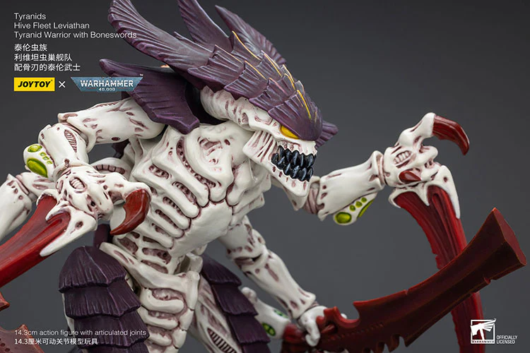 [PRE-ORDER] Tyranids Hive Fleet Leviathan Tyranid Warrior with Boneswordg - Image 5