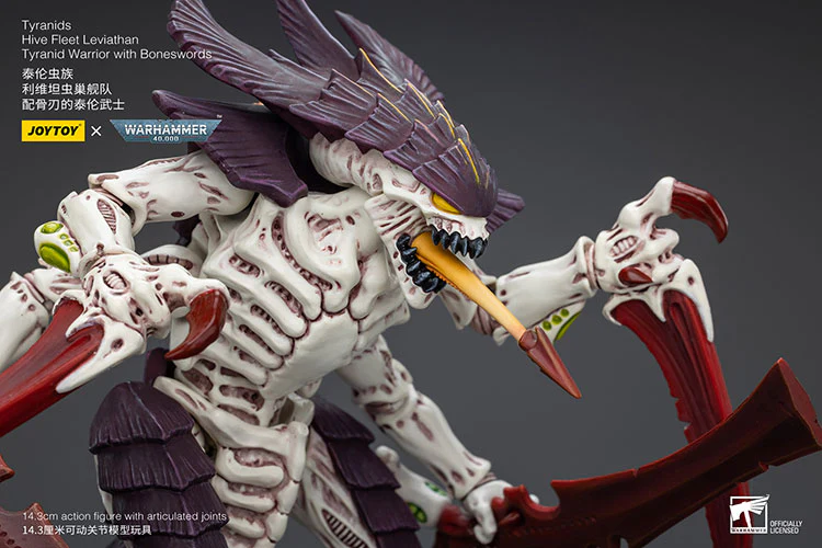 [PRE-ORDER] Tyranids Hive Fleet Leviathan Tyranid Warrior with Boneswordg - Image 6